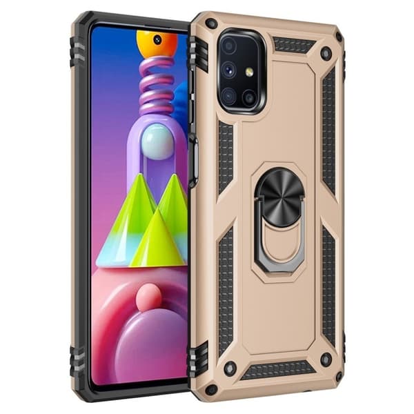 Bofink Combat Samsung Galaxy M51 etui - guld Gold