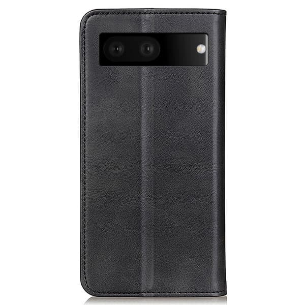 Äkta läder Google Pixel 7 fodral - Svart Svart