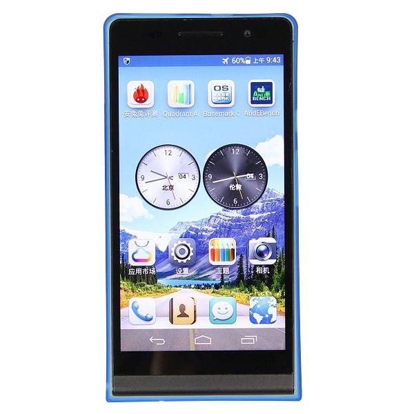 SlimCase (Blå) Huawei Ascend P6 cover Blue