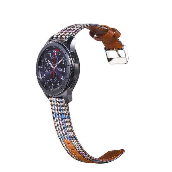 Amazfit Bip Klokkereim Med Okseskinnn - Design C Multicolor