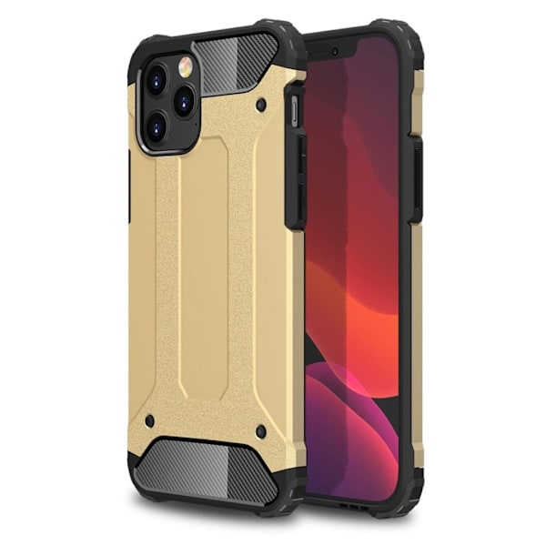 Armor Guard Plastic and Flexible Hybrid Case Shell Apple iPhone 12 Pro Max 6.7 inch - Guld Gold
