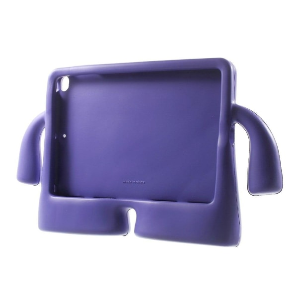Kids Cartoon iPad Air 2 Ekstra Beskyttende Etui - Lilla Purple