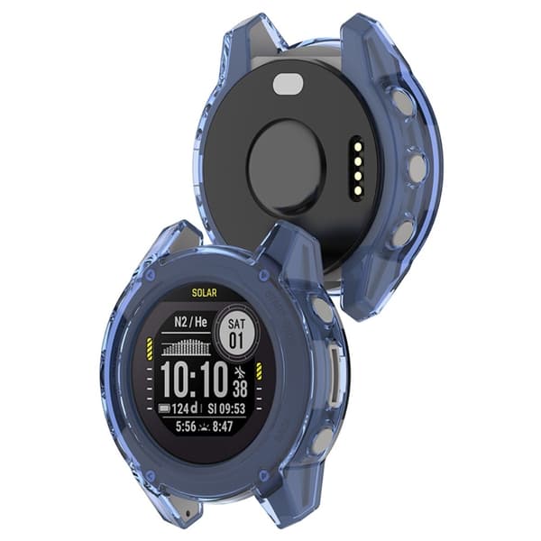 Garmin Descent G1 transparent skydd - Blå Blå