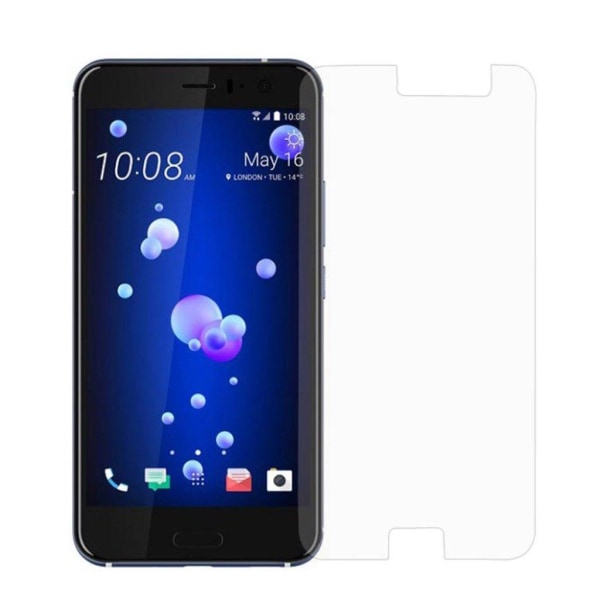 HTC U11 temperoitu suojalasi näytölle - Kirkas Transparent