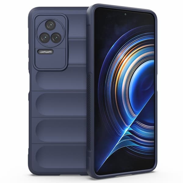Blødt grebsformet cover til Xiaomi Redmi K50 / Xiaomi Redmi K50 Pro - Blå Blue