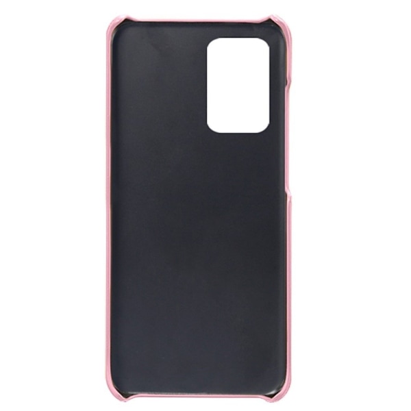 Dual Card case Samsung Galaxy Quantum 2 / A82 5G - Rødguld Pink