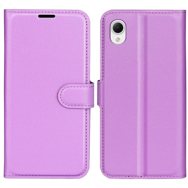 Classic Samsung Galaxy A23e Läppäkotelo - Violetti Purple