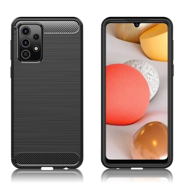 Carbon Flex case - Samsung Galaxy A52 5G - Sort Black