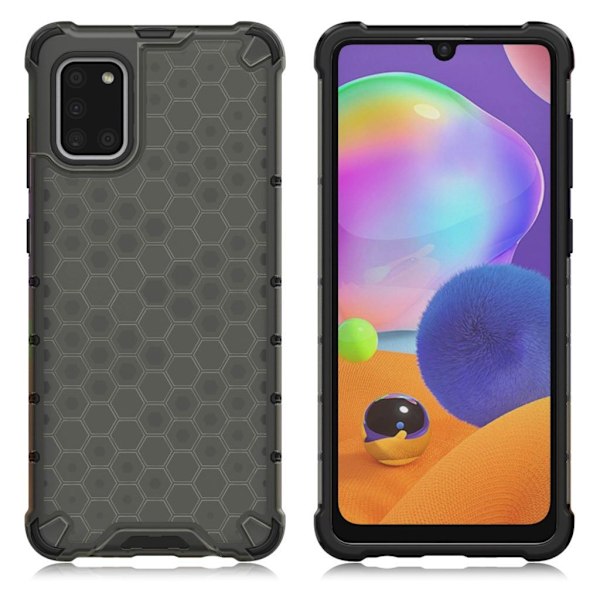 Bofink Honeycomb Samsung Galaxy A31 kotelot - Harmaa Silver grey