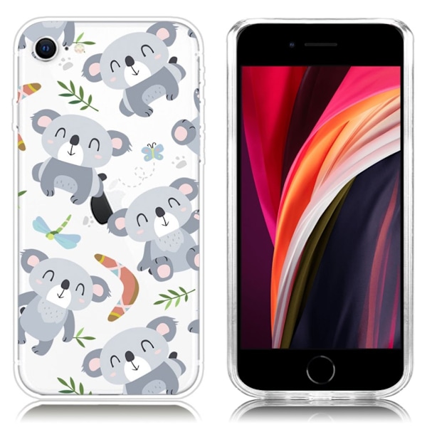Deco iPhone SE 2020 kuoret - Koala Multicolor