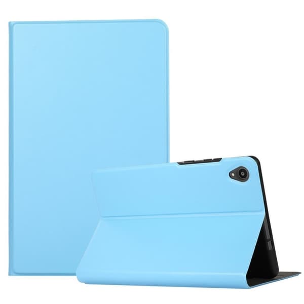 Lærveske til Lenovo Tab M8 (2. generasjon) FHD - Babyblå Blue