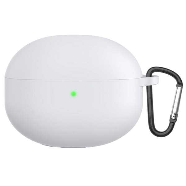 Silikonfodral för Xiaomi Buds 3 - Vit Vit