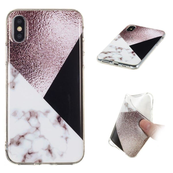 Marble design iPhone Xs Max cover - Style I Multicolor