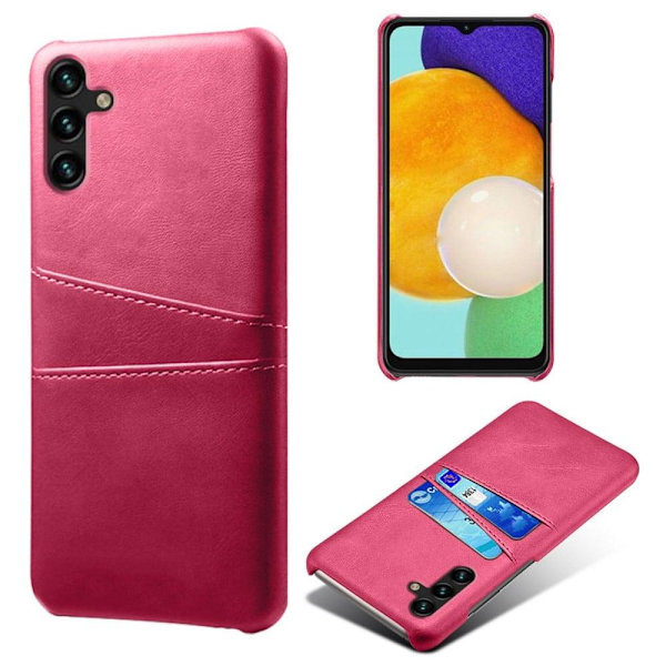 Dual Card Fodral Samsung Galaxy A34 5G - Rose Rosa
