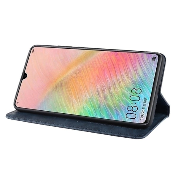 Bofink Vintage läder Huawei Mate 20X fodral - Blå Blå