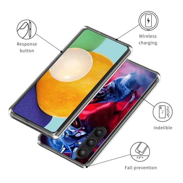 Deco Samsung Galaxy S24 Plus skal - Varg Blå