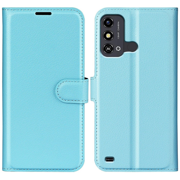 Classic ZTE Blade A53 Flippetui - Blå Blue