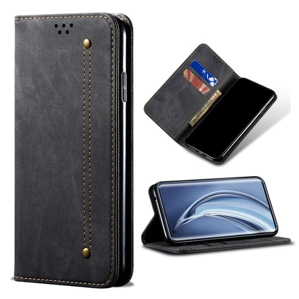 Jeans Xiaomi Mi 10 / Mi 10 Pro kotelot - Musta Black