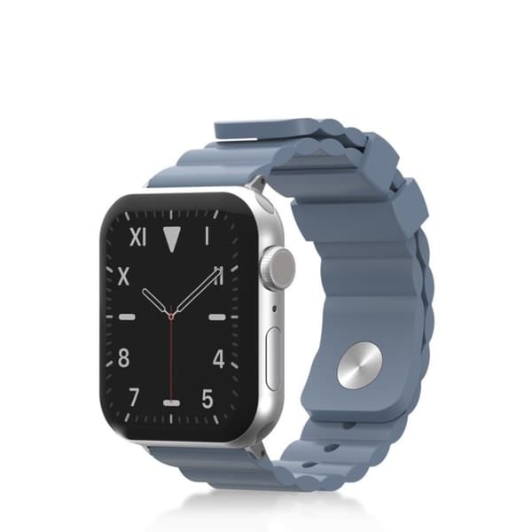 Apple Watch Series 5 / 4 40mm coolt klockarmband i silikon - Baby Blå Blå