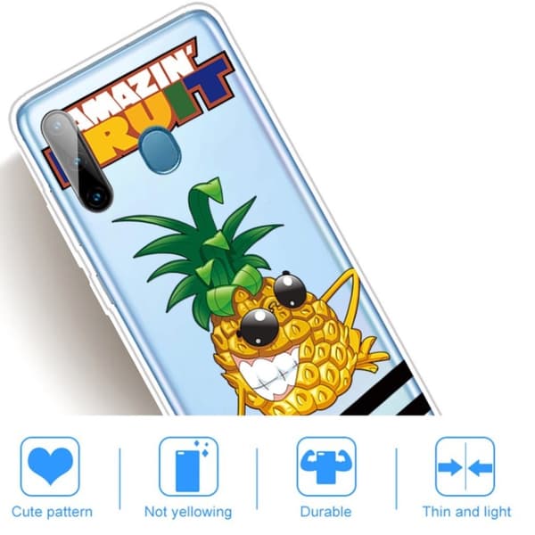 Deco Samsung Galaxy A11 / M11 deksel - Ananas Multicolor