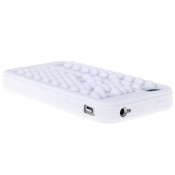 Abacus (grå) iPhone 4/4S-cover White