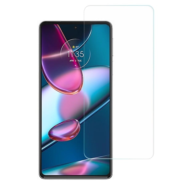 Amorus Arch Edge Härdat Glas Skärmskydd till Motorola Edge 30 Pro Transparent