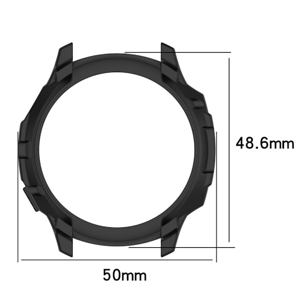 Amazfit GTR 4 46mm kellotaulun suojus - Musta Black