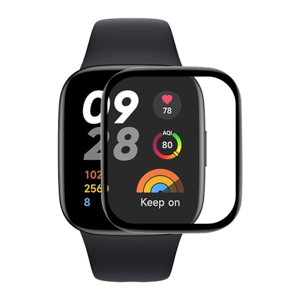 Xiaomi Redmi Watch 3 Lite/Active 3D PET-skjermbeskytter Transparent