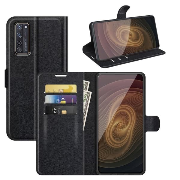 Classic ZTE Axon 20 5G / Axon 20 4g Flip Etui - Sort Black