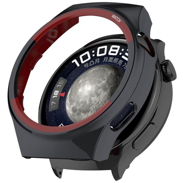 Huawei Watch 4 Watch Case Drop-Proof Hard PC Suojakotelo, musta Black
