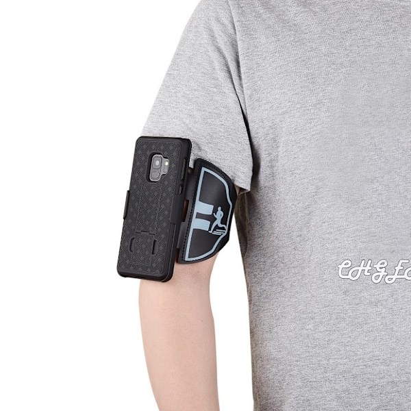 Sportsband Samsung Galaxy S9 armband - Svart Svart