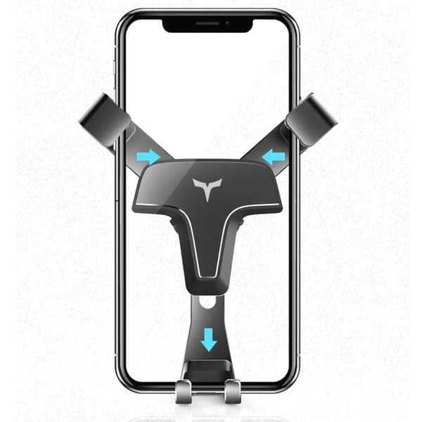 Universal T3 triangle air outlet phone mount - Gull Gold