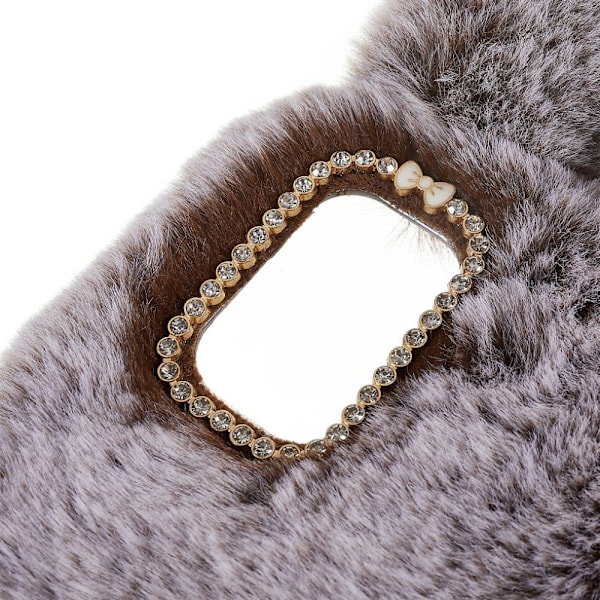 Fluffy Rabbit Nokia G21 Cover - Brun Brown