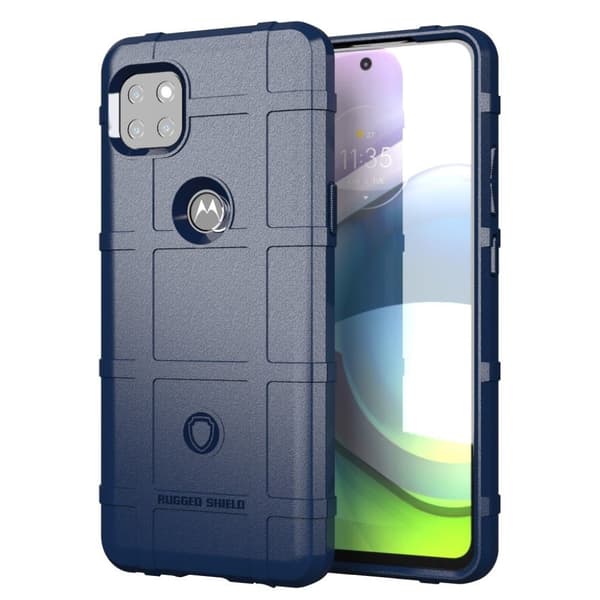 Rugged Shield Motorola Moto G 5G skal - Blå Blå