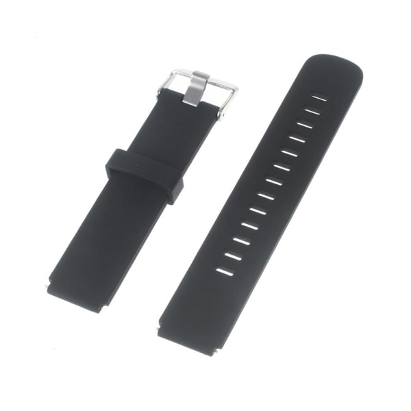 Huawei Watch fleksibelt siliconearmbånd - Sort Black