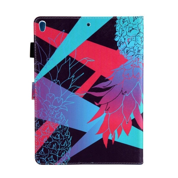 iPad Air (2019) pattern leather case - Colored Pineapple Paintin Multicolor