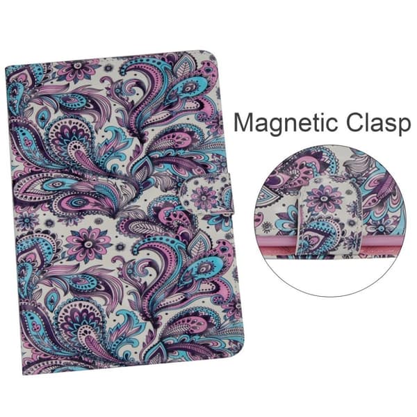 Amazon Kindle Paperwhite 4 (2018) mønster læder etui - Paisley Blomst Multicolor