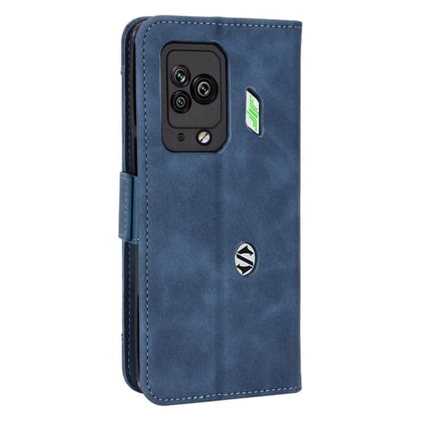 Modernt Xiaomi Black Shark 5 Pro fodral med plånbok - Blå Blå