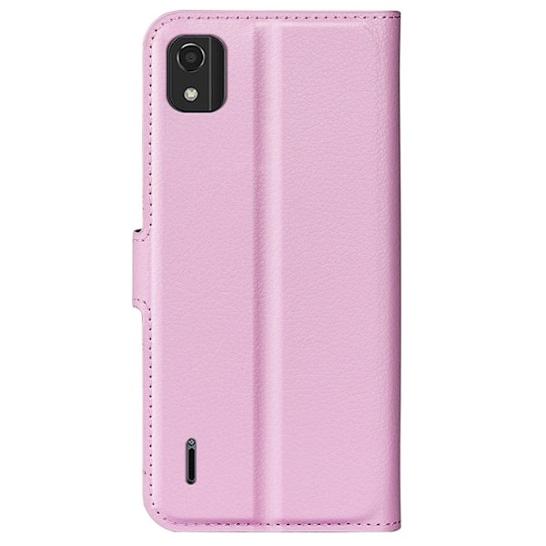 Klassisk Nokia C2 2nd Edition flip etui - Pink Pink