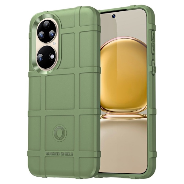 Rugged Shield Etui Huawei P50e / P50 - Grønn Green