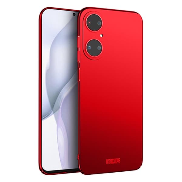 MOFI Huawei P50 slim shield kotelot - Punainen Red