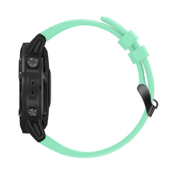 Garmin Fenix 5 silikone Urrem - Cyan Green