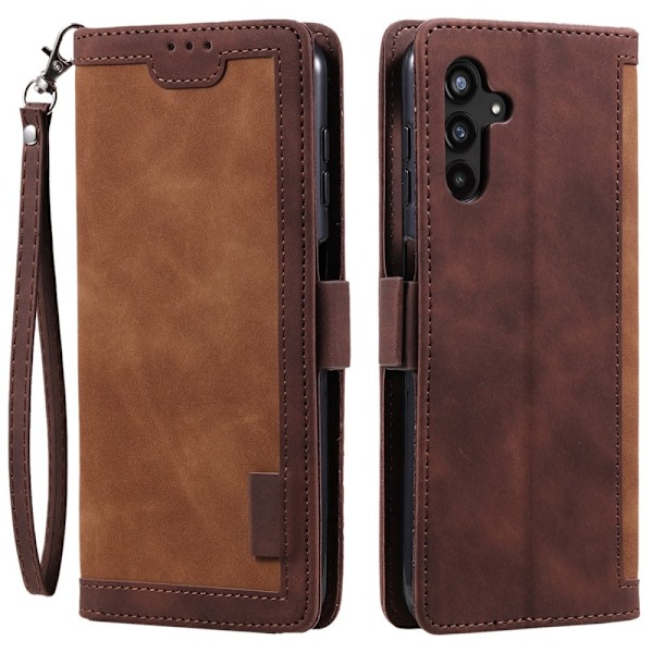 Suburbian läder Samsung Galaxy A54 fodral - Brun Brun