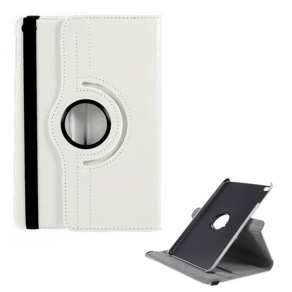 iPad Mini (2019) litsi nahkainen suojakotelo - Hopea Silver grey