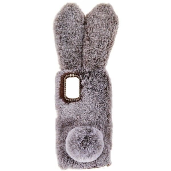 Fluffy Rabbit Nokia G21 Cover - Brun Brown