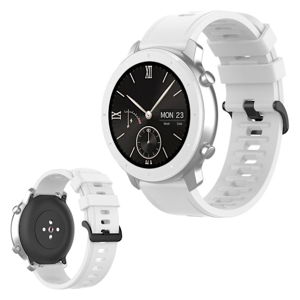 Amazfit GTR 42mm / GTS silikone Urrem - Hvid White