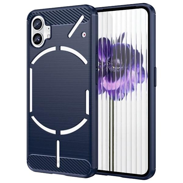 Carbon Flex Suojakotelo Nothing Phone (1) - Sininen Blue