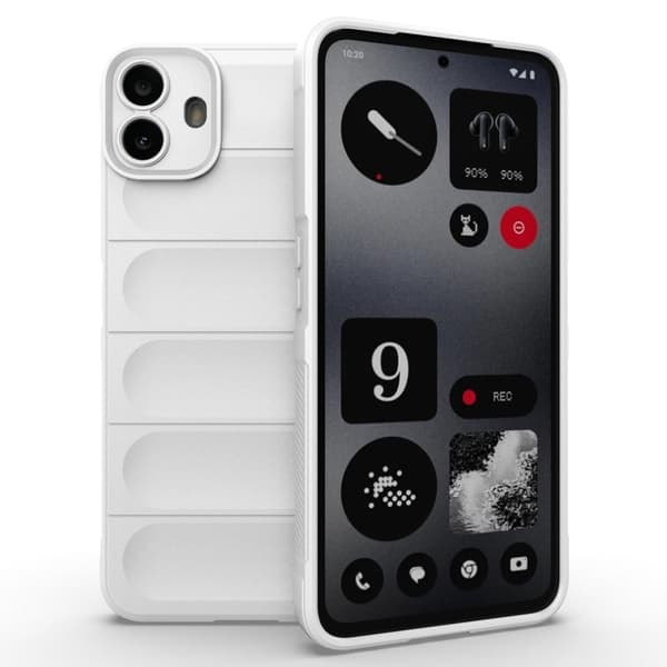 Deksel med mykt grep for Nothing CMF Phone 1 - Hvit White
