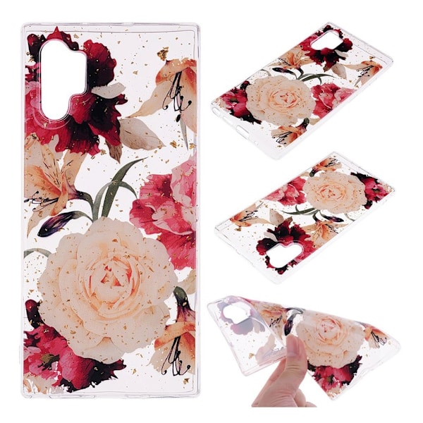 Deco Samsung Galaxy Note 10 Plus skal - Vackra Blommor multifärg
