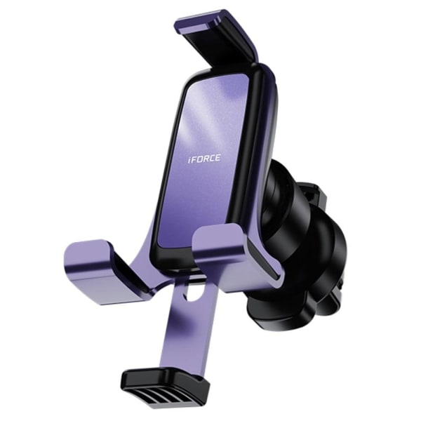 IFORCE rotatable car air vent phone bracket - Purple Purple